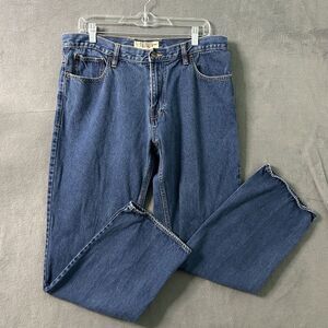 Big Mac Jeans Mens 34x30 Blue Straight Leg Workwear Denim‎